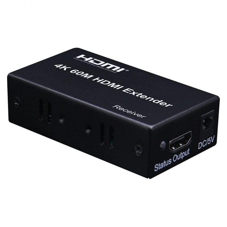 Extensor HDMI 4K 60 m por Cable de Red Cat5e/Cat6 con Fuentes - vista 3