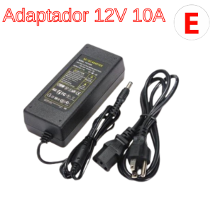 🔌💪 Adaptador 12V 10A de alto rendimiento Estabilidad total para tus dispositivos más exigentes 💡🔋