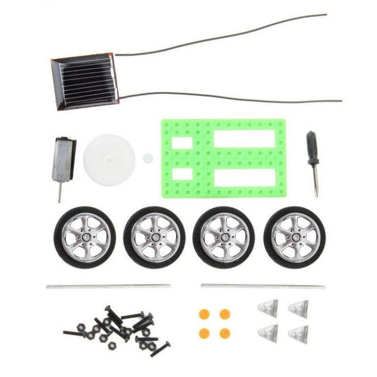 Mini Carro Solar Kit Educativo para Armar - vista 2
