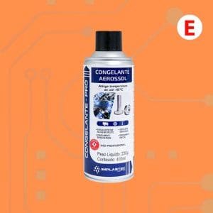 Congelante PRO en Aereosol. Industria Brasilera. Deteccion de fallas en circuitos.