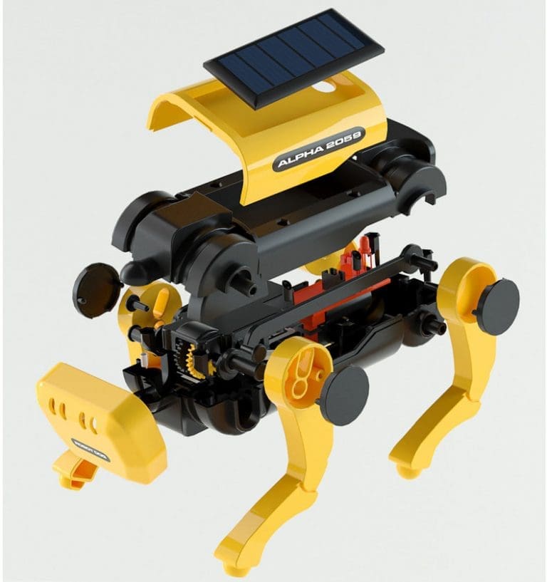 Kit Educativo Perro Robot para Armar (Robot Biónico de 4 Patas) 17 Kit Educativo Perro Robot para Armar (Robot Biónico de 4 Patas) - vista 2