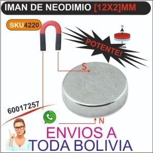 Imán alta calidad / Imán para nevera Imán iman de neodimio disco (12×2)mm