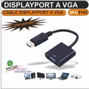 INICIO 28 VGA conversor, Displayport a vga, Cable Displayport a vga, adaptador Displayport a vga , conversor dp a vga, SKU9162