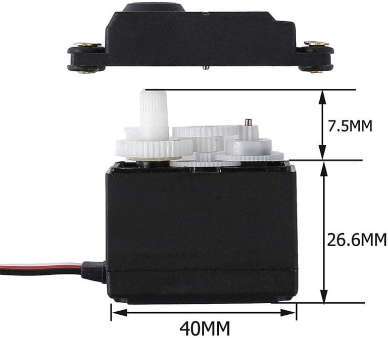 Servo Motor S3003 Estándar 180° para RC y Robótica 23 Servo Motor S3003 Estándar 180° para RC y Robótica - vista 3