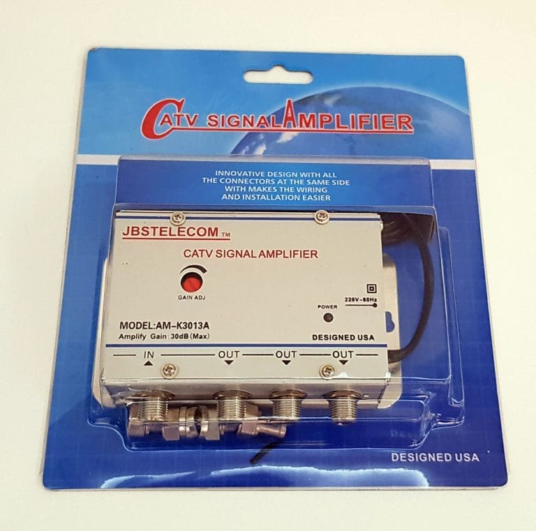 Amplificador CATV 1x3 Splitter de Señal para TV Cable AM-K3013A - vista 2