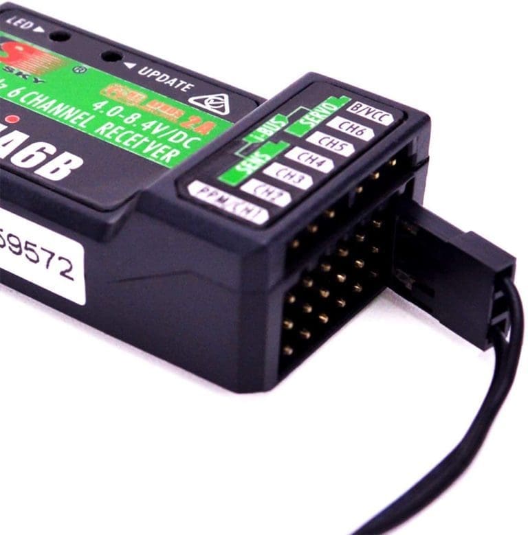 Receptor FlySky FS-iA6B 2.4 GHz 6 Canales con Salida PPM e iBus - vista 2