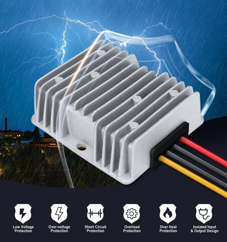 Convertidor de Voltaje 24V a 12V 30A – Reductor DC-DC para Camiones, Buses, Barcos y Sistemas Solares - vista 2