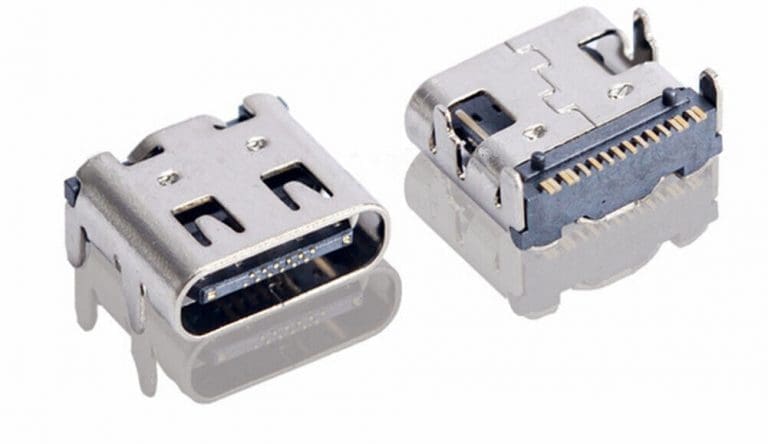Conector USB Tipo C Hembra 16 Pines para Placa (SMD + DIP) - vista 3