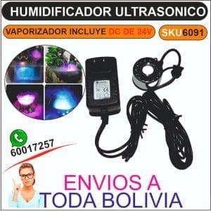 Crea niebla ultrasónico humidificador de 45m m con 12 colores LED vaporizador Incluye cargador.