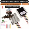 Convertidor de Voltaje 24V a 12V 30A Alta Eficiencia Convertidor de Voltaje 24V a 12V 30A Alta Eficiencia