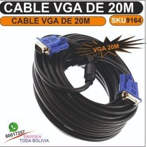 Cable VGA de 20m /cable para monitor / vga 20m / SKU9164