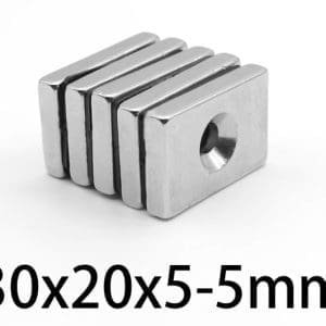 Iman de neodimio [30X20X5-5]MM