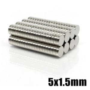 Iman de neodimio [5x1.5]mm
