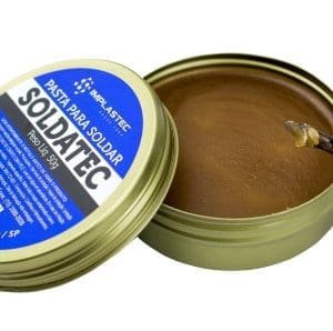 pasta de soldar, SOLDATEC 50gr industria Brasilera