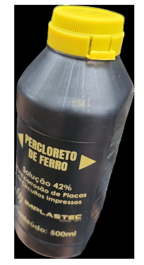 Percloruro de Hierro 500 ml para Placas de Circuito Impreso (solución líquida 42%)