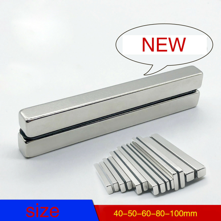Imán de Neodimio Rectangular 100 x 10 x 5 mm - vista 2