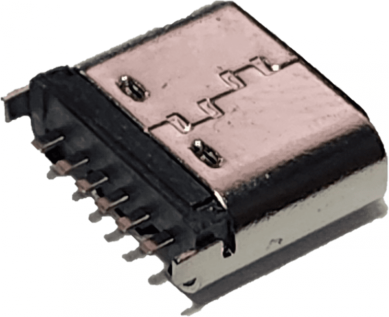 Conector USB Tipo C Hembra 6 Pines para Placa 18 Conector USB Tipo C Hembra 6 Pines para Placa - vista 3
