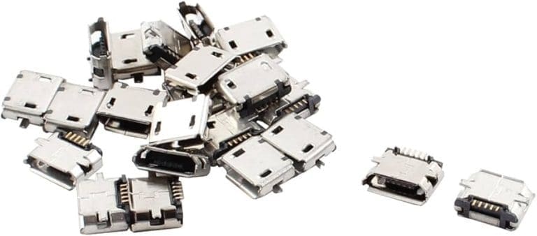 Conector Micro USB Hembra 5 Pines SMT para Celulares y Placas 12 Conector Micro USB Hembra 5 Pines SMT para Celulares y Placas - vista 2