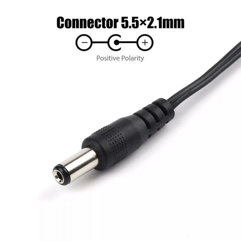 Fuente de Alimentación 12V 2A Regulada con Plug 5.5 x 2.1 mm – Adaptador AC/DC para Cámaras, Routers y Tiras LED - vista 3