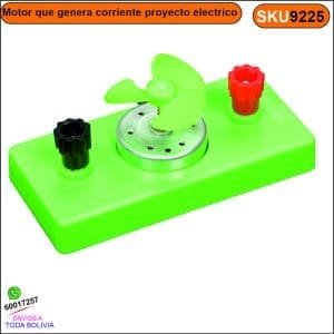 Motor que generador de corriente proyecto electrico