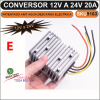 Convertidor Elevador de Voltaje 12V a 24V 20A Patentado anti agua y de descargas electricas. Convertidor Elevador de Voltaje 12V a 24V 20A Patentado anti agua y de descargas electricas.