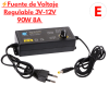 ✨⚡Fuente de Voltaje Regulable 3V-12V 90W 8A con Pantalla LED Soluciona tus dolores eléctricos YA⚡✨