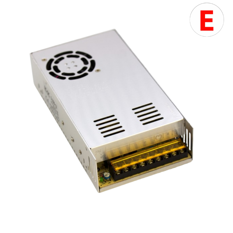 🌬️⚙️ Fuente de Alimentación Metálica 24V 20A 480W con Ventilador ¡Potencia y Confiabilidad para tus Proyectos Electrónicos! ⚙️🌬️