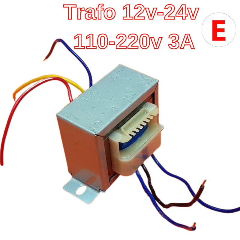 🔌💡 Transformador trafo AC 110-220V a 12V / 24V 3A Dual, versátil y confiable para tus proyectos ⚙️🔋