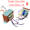 🔋🔌Trafo transformador 110-220V AC a 12V / 24V AC 1A Compacto, confiable y económico⚙️