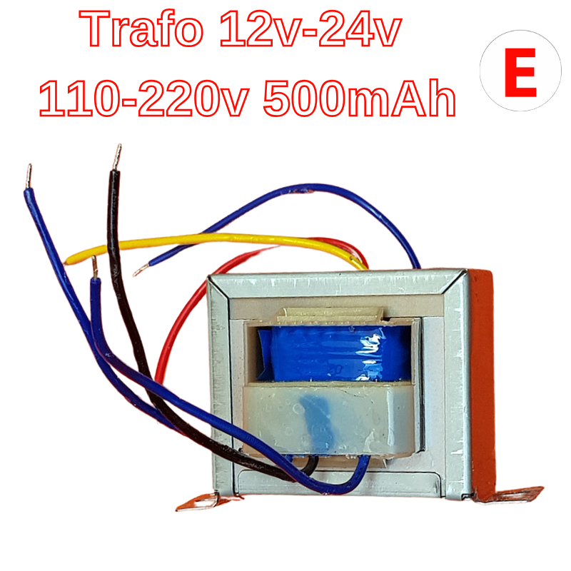 ⚡🎯 Transformador trafo AC 110-220V a 12V y 24V 500mA Compacto, silencioso y esencial para controladores 🧩🔧 ⚡🎯 Transformador trafo AC 110-220V a 12V y 24V 500mA Compacto, silencioso y esencial para controladores 🧩🔧
