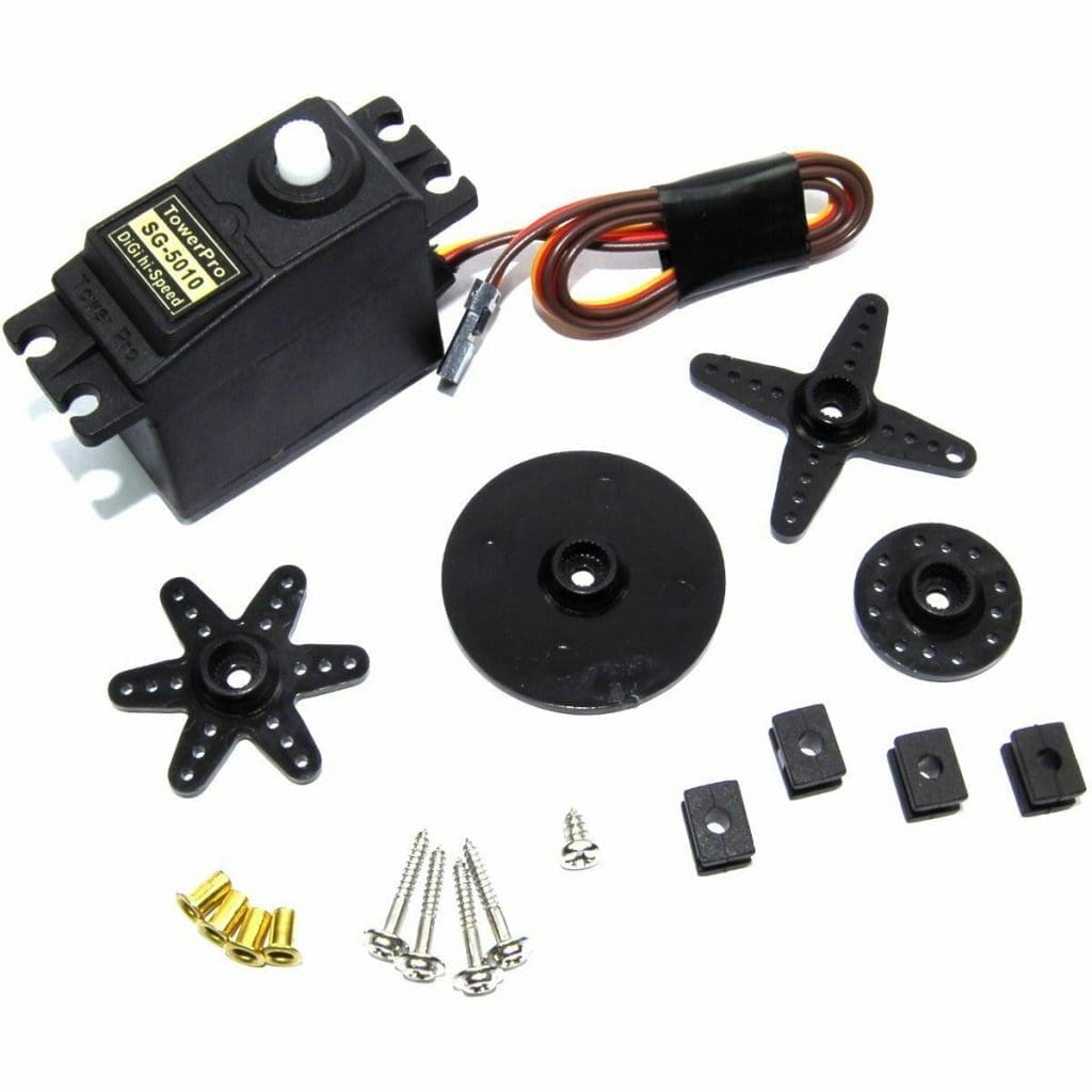 Servo Tower Pro SG5010 Estándar 5,5 kg con Accesorios 4 Servo Tower Pro SG5010 Estándar 5,5 kg con Accesorios