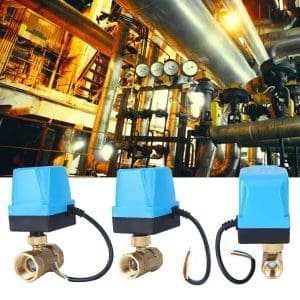 Válvula de bola eléctrica 220V 1/2 Normalmente cerrado DN15-DN50