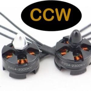 MT2204 2300KV Motor sin escobillas para QAV250  giro CCW