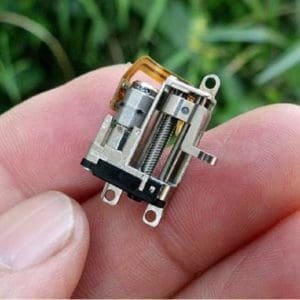 Mini Motor paso a paso de engranajes de 4 hilos 2 fases 5 mm