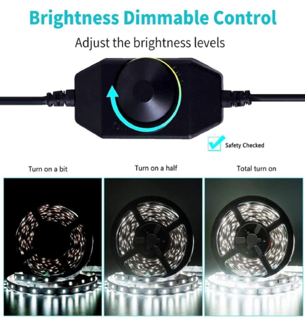 Controlador led ajuste de brillo de 12V DC Negro y Blanco. dimer dimmer 4 Controlador led 12V – Controlador led ajuste de brillo de 12V DC Negro y Blanco. dimer dimmer