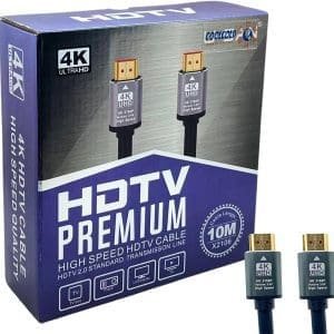 Cable HDMI 10M 4K HDTV. La calidad si importa.
