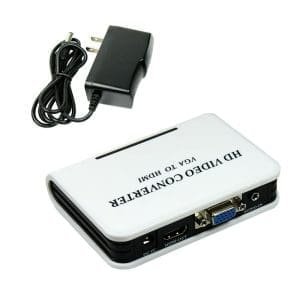 HDMI a VGA  adaptador convertidor   1080P para PC portátil