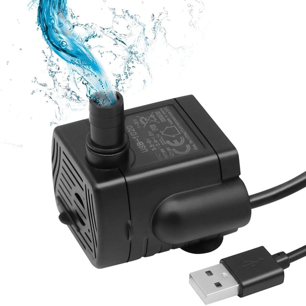 Mini Bomba de Agua 5V Sumergible Sin Escobillas 240 L/h – Ultra Silenciosa IP68 16 Mini Bomba de Agua 5V Sumergible Sin Escobillas 240 L/h – Ultra Silenciosa IP68