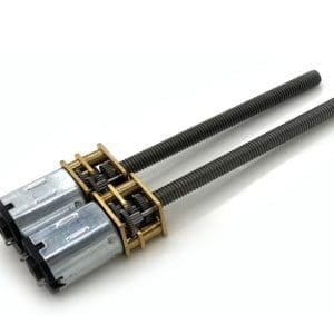 Motor de reduccion metalico eje largo 200RPM 12v N20 Mini Micro Motor de engranajes de metal CC M3 x 55 mm