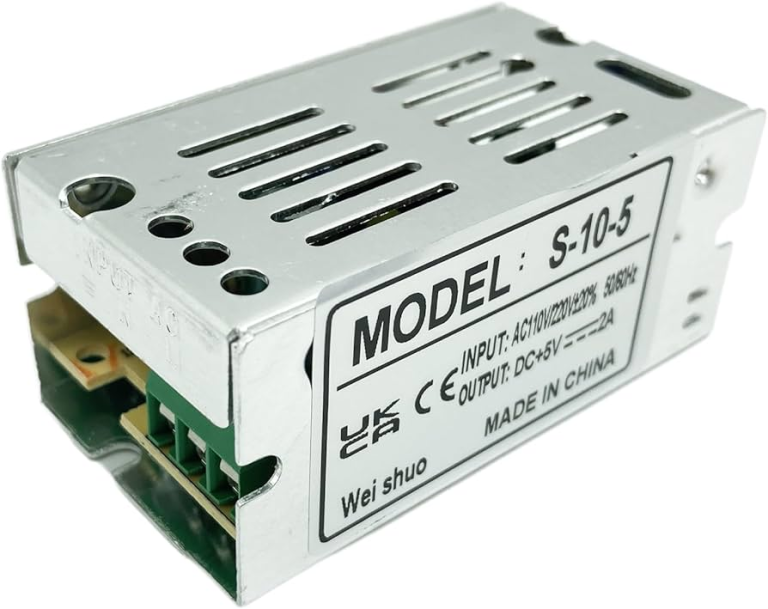 Mini Fuente Conmutada Metálica 5V 2A 10W – Compacta con Borneras - vista 2