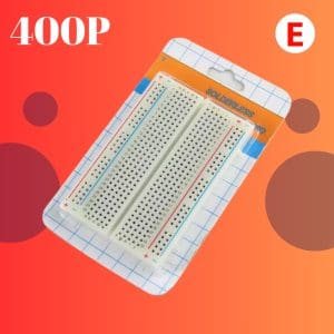 Protoboard de 400 puntos [8.5 x 5.5]cm Realiza tus proyectos de electronica.