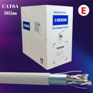 Cable CAT6A 305m Marca DIXONUSA