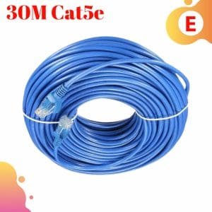 Cable de red 30m Cat5e utp.