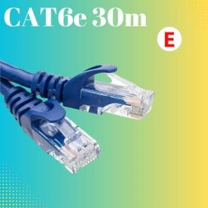 Cable de red 30m CAT6e