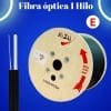 Cable de Fibra óptica DROP de 1 hilo 1000m FTTH Cable de Fibra óptica DROP de 1 hilo 1000m FTTH