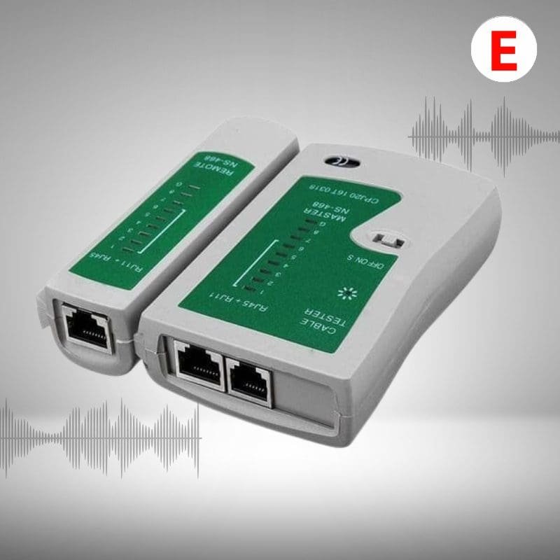 Tester de cable red para RJ11 RJ12 RJ45