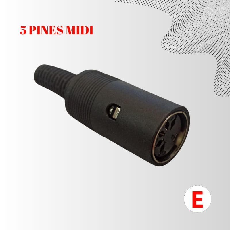 Conector MIDI de 5 pines