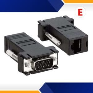 Extensor VGA a RJ45 para CAT5-CAT6-RJ45 30M