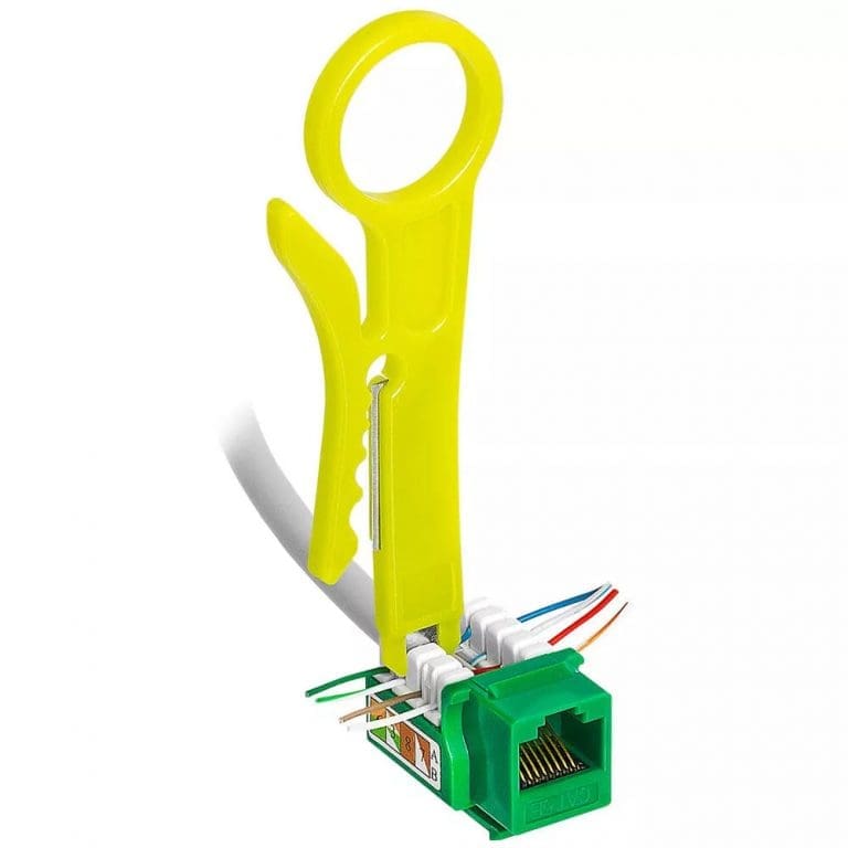 Pelacables Mini para Cable de Red UTP Cat5e y Cat6 con Cuchilla de Inserción - vista 2