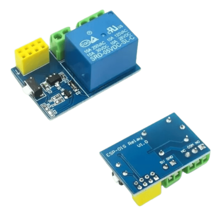Módulo Relé WiFi ESP8266 ESP-01S – Control de Cargas por Internet (IoT) 17 Módulo Relé WiFi ESP8266 ESP-01S – Control de Cargas por Internet (IoT) - vista 2
